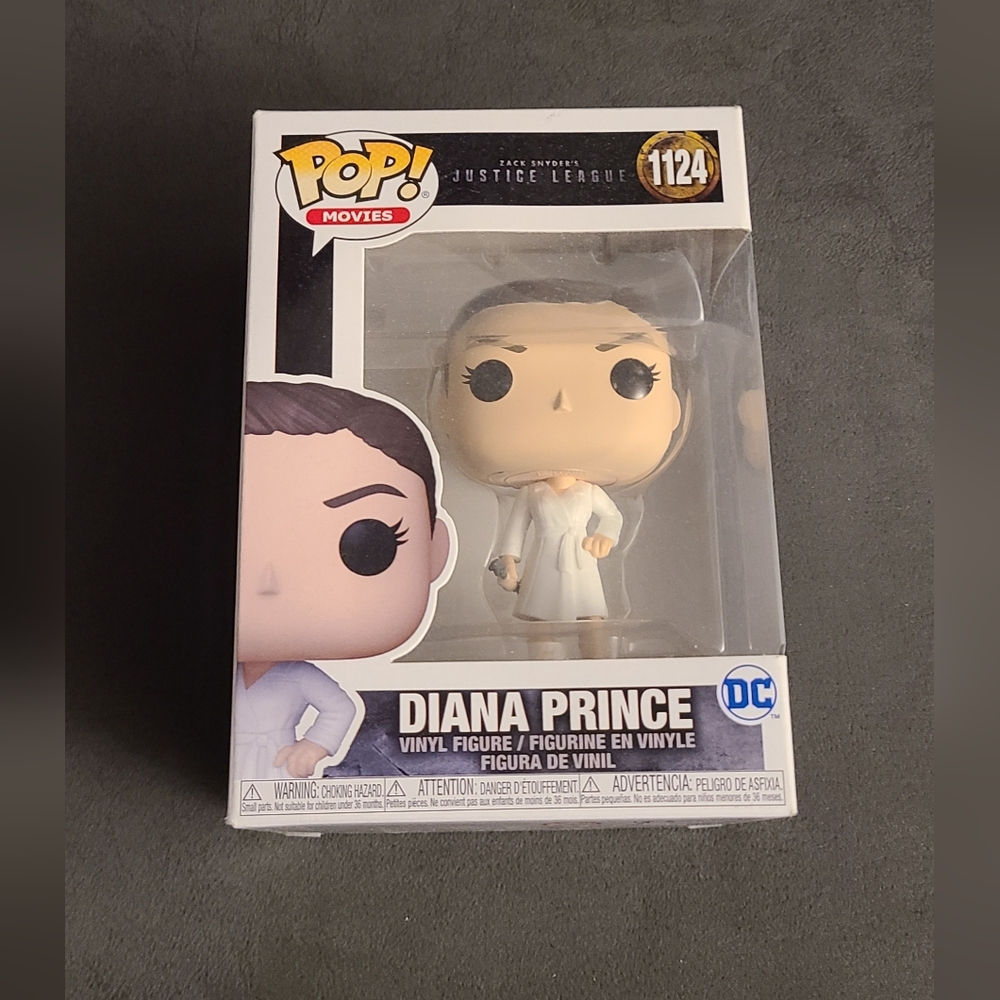 #1124 Diana Prince Funko Pop! Movies DC Justice League Vinyl figure